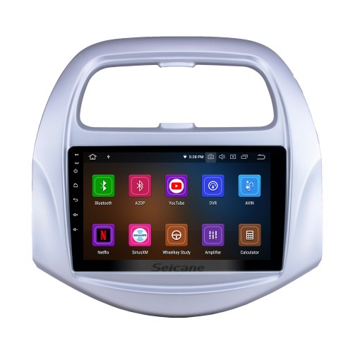 Rádio OEM Android 13.0 de 9 polegadas para 2018-2019 Chevy Chevrolet Spark Bluetooth Wifi HD Touchscreen Navegação GPS Carplay Suporte USB TV Digital TPMS