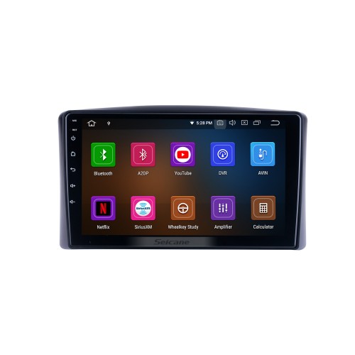 Para 1998-2005 Toyota Land Cruise VX Rádio 9 polegadas Android 13.0 HD Touchscreen Bluetooth com Sistema de Navegação GPS Suporte Carplay Câmera de Backup