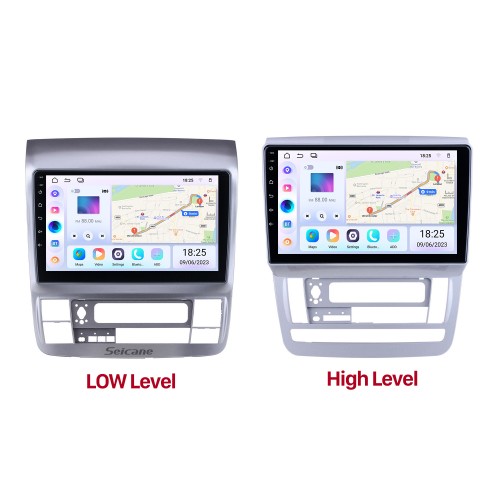 OEM 9 polegadas Android 13.0 para 2003 2004-2007 Toyota Alphard RHD Radio com Bluetooth HD Touchscreen Sistema de navegação GPS com suporte para Carplay