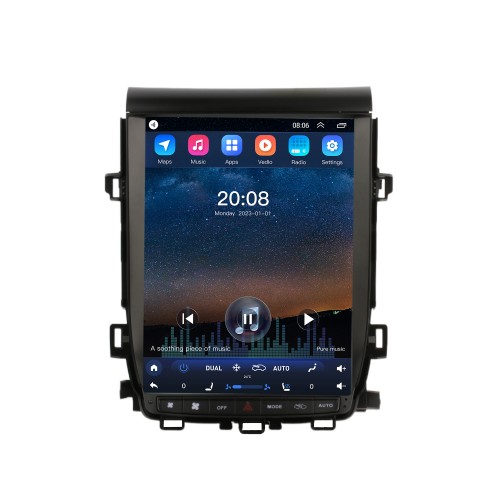Carplay OEM 12,1 polegadas Android 10.0 para 2008 2009 2010 2011-2016 TOYOTA Alphard A20 Rádio Sistema de navegação GPS com tela sensível ao toque HD Suporte Bluetooth OBD2 DVR TPMS