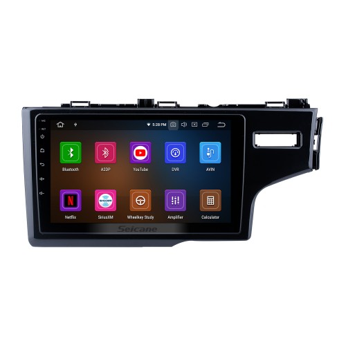 Andriod 13.0 HD Touchscreen 9 polegadas 2014 2015 2016 2017 Honda Fit RHD rádio do carro Sistema de navegação GPS com suporte a Bluetooth Carplay