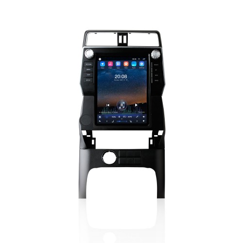 12.1 polegada android 10.0 hd touchscreen rádio de navegação gps para 2018-2020 toyota land cruiser com bluetooth carplay