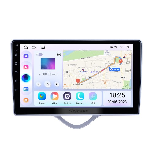 Para jac tongyue rs 2008-2012 rádio android 14.0 hd touchscreen 9 polegadas sistema de navegação gps com wi-fi bluetooth suporte carplay dvr