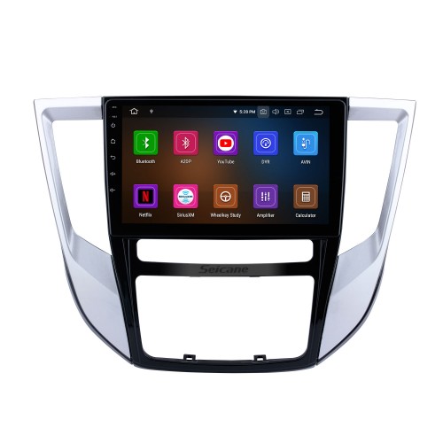 9 polegadas Android 13.0 2020 Mitsubishi Grand Lancer HD Touchscreen Rádio de navegação GPS com USB Carplay Bluetooth WIFI com suporte 4G DVD Player Mirror Link