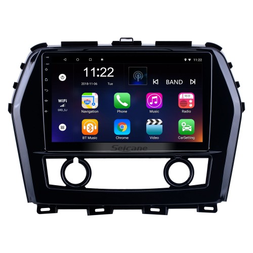 Android 13.0 HD Touchscreen de 10,1 polegadas para 2016 Nissan Teana Maxima Radio Sistema de navegação GPS com suporte para Bluetooth Carplay TPMS