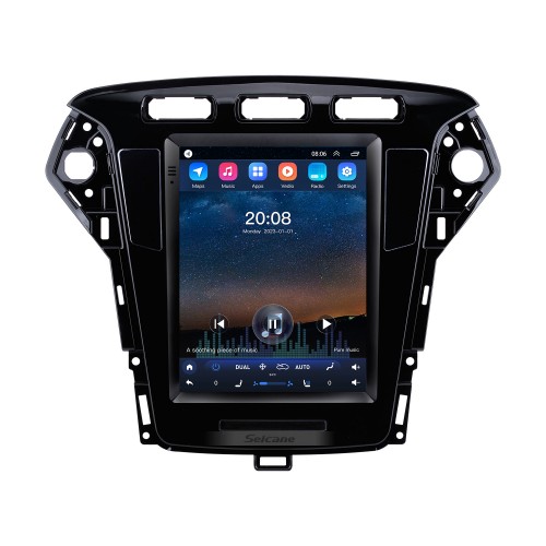 9.7 polegadas android 10.0 para 2011 2012 2013 ford mondeo mk4 rádio com navegação gps hd touchscreen suporte bluetooth carplay dvr obd2