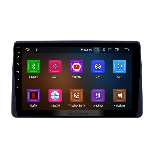 Rádio Android 13.0 de 10,1 polegadas para 2018 Renault Duster Bluetooth WIFI HD Touchscreen Navegação GPS Carplay Suporte USB TPMS DAB +