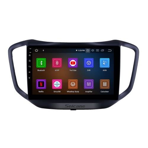 10,1 polegadas Android 12.0 Navegação GPS Radio para 2014-2017 Chery Tiggo 5 com HD Touchscreen Carplay USB Bluetooth suporte DVR DAB +