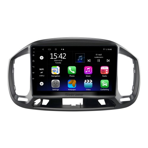 Android de 9 polegadas 13.0 para Fiat UNO LHD 2015 Sistema de navegação por rádio GPS com tela sensível ao toque HD com suporte para Bluetooth Carplay OBD2