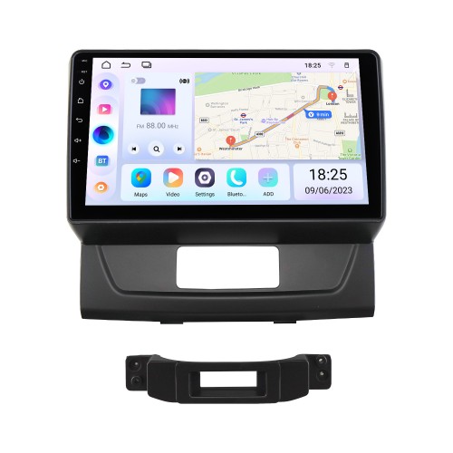 Para 2022 suzuki alto k10 rádio android 13.0 hd touchscreen sistema de navegação gps de 9 polegadas com suporte bluetooth carplay dvr