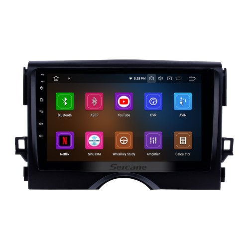 Rádio OEM Android 13.0 de 9 polegadas para 2010 2011-2015 TOYOTA REIZ Mark X Bluetooth Wifi HD Touchscreen Navegação GPS Carplay Suporte USB OBD2 TV Digital 4G