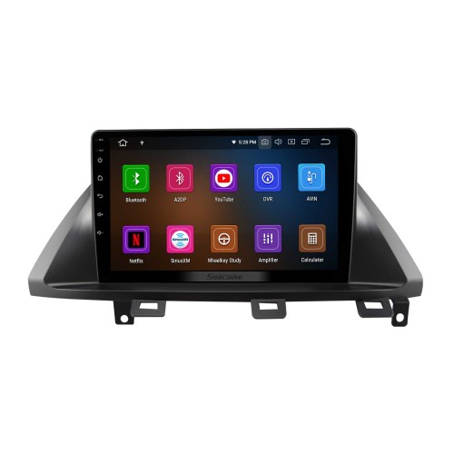 Rádio de reposição com tela de toque HD Android 13.0 de 10,1 polegadas para Honda Odyssey 2005-2010 (América do Norte) (LHD) com suporte para Carplay GPS Bluetooth Controle de volante de câmera AHD