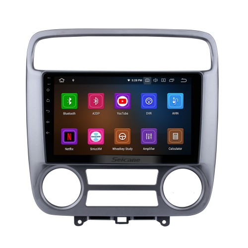 OEM Android 13.0 for2001 2002 2003 2004 Honda Stream Radio com Bluetooth 9 polegadas HD Touchscreen Sistema de navegação GPS Suporte para Carplay DSP