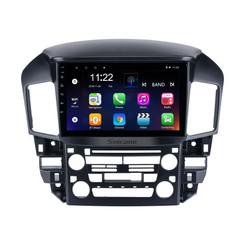 9 polegadas hd touchscreen 1997 toyota harrier rádio do carro android 13.0 sistema de navegação gps com suporte bluetooth carplay