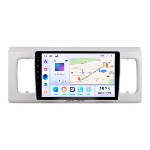 Android 14.0 de 9 polegadas para 2016 Suzuki Alto 600 Stereo Sistema de navegação GPS com Bluetooth OBD2 DVR HD Touch Screen Câmera retrovisora