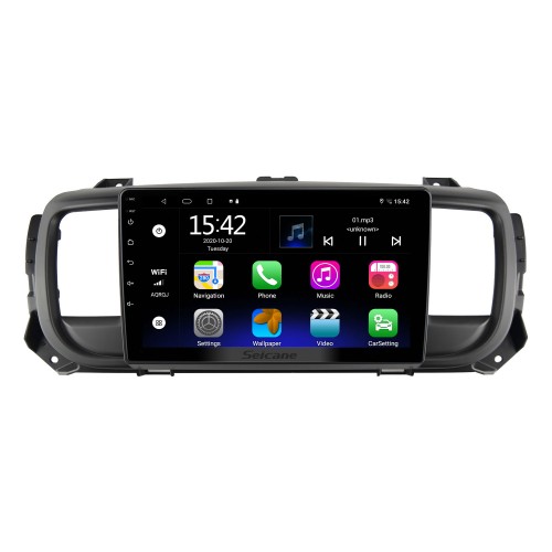 Tela sensível ao toque HD de 9 polegadas para Citroen Jumpy Space Tourer 2016 GPS Navi Rádio de carro Bluetooth Suporte de reparo de rádio de carro HD TV digital