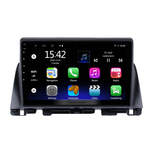 Android 13.0 HD Touchscreen 10.1 polegadas para 2016 Kia K5 LHD Rádio Sistema de Navegação GPS com suporte Bluetooth Carplay