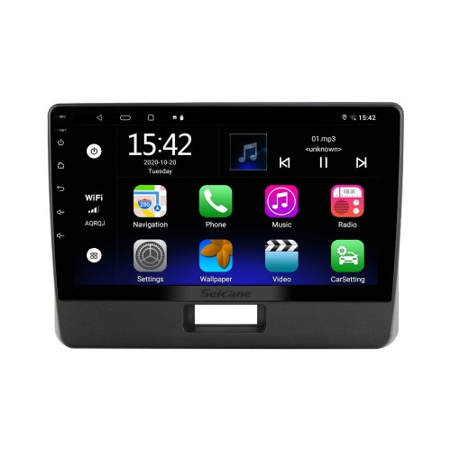 Android 13.0 HD Touchscreen de 9 polegadas para Ford RANGER 2015 Sistema de navegação GPS por rádio com suporte para Bluetooth Câmera traseira Carplay