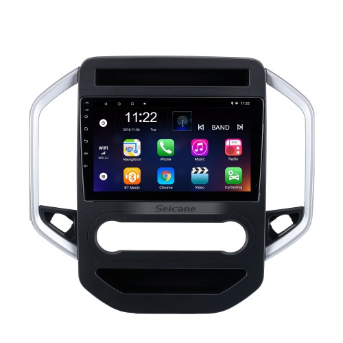 HD Touchscreen 9 polegadas Android 13.0 para 2019 MG HECTOR GPS Navegação Rádio com Bluetooth AUX WIFI suporte Carplay