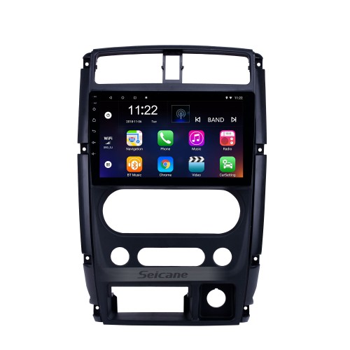 Android 13.0 9 polegadas HD Touchscreen GPS Navigation Radio para 2007-2012 Suzuki Jimny com Bluetooth WIFI USB AUX suporte Carplay DVR SWC