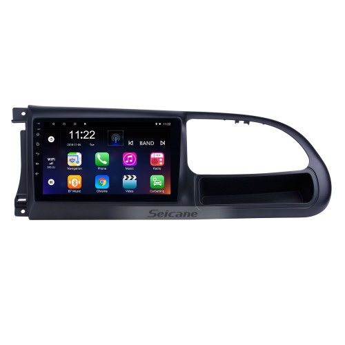 Rádio oem 9 polegadas android 13.0 para 2010-2016 ford transit bluetooth hd touchscreen navegação gps suporte carplay câmera traseira