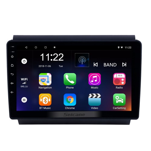 Rádio oem 9 polegadas android 13.0 para 2013-2017 suzuki wagon r x5 bluetooth hd touchscreen suporte de navegação gps carplay câmera traseira
