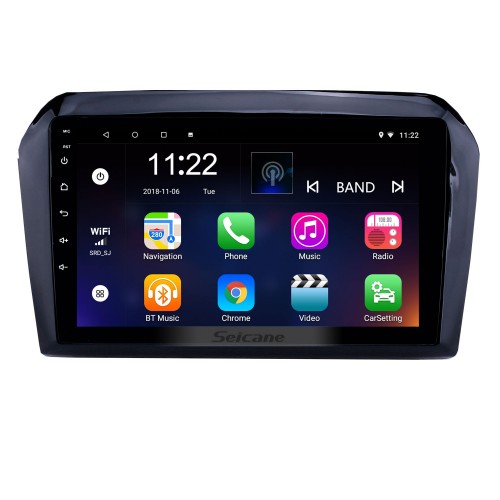 2013-2017 VW Volkswagen Jetta Android 13.0 HD Touchscreen 9 polegadas Unidade principal Bluetooth GPS Navegação Rádio com suporte AUX SWC Carplay