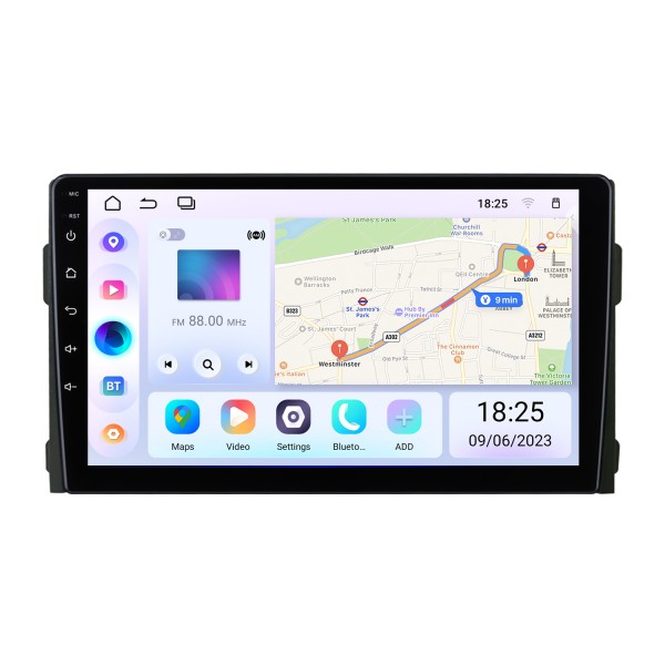 OEM 10,1 polegadas Android 14.0 para 2023 FAW JIEFANG HU V Rádio Bluetooth HD Touchscreen Sistema de navegação GPS com suporte para Carplay DAB +