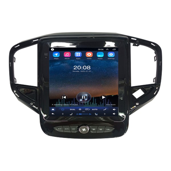 Para 2017-2018 zhonghua v3 rádio 9.7 polegadas android 10.0 navegação gps com tela sensível ao toque hd suporte bluetooth carplay câmera traseira