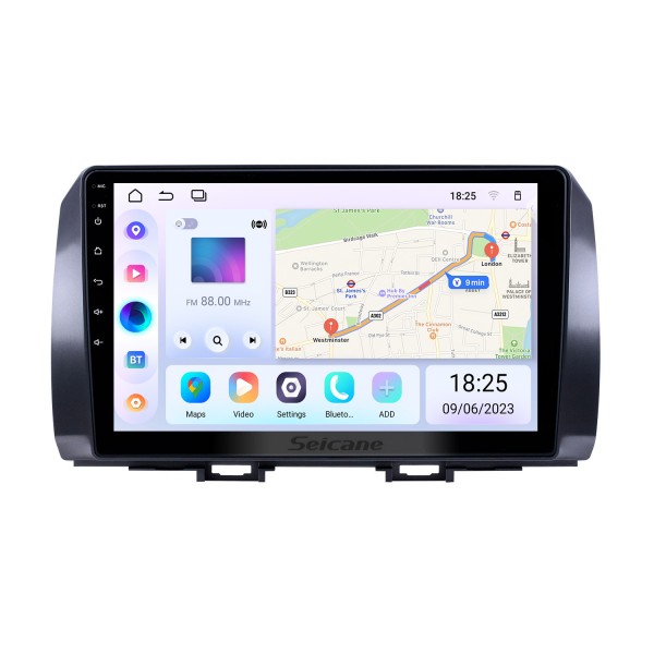 2014 2015 2016- HONDA CITY Radio replacement with Android 4.4.4 HD Touch Screen DVD Player Blutooth Car System 3G WiFi Mirror Link OBD2 Steering Wheel Control Rearview Camera 1080P Video