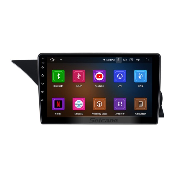 Tela sensível ao toque HD 9 polegadas Android 13.0 Para BENZ GLK CLASSE X204 LHD 2012-2015 Rádio Sistema de Navegação GPS Bluetooth Carplay suporte Câmera de segurança