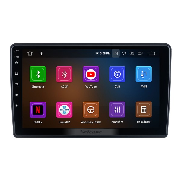Android 13.0 para 2014-2017 Honda Amaze Radio 9 polegadas GPS Sistema de Navegação com Bluetooth HD Touchscreen Carplay suporte DSP