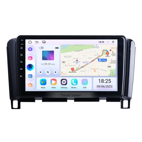 Android 13.0 de 9 polegadas para Nissan Serena 4 C26 2010 2011 2012-2016 RHD Rádio Sistema de navegação GPS com tela sensível ao toque HD WIFI Bluetooth com suporte para Carplay OBD2