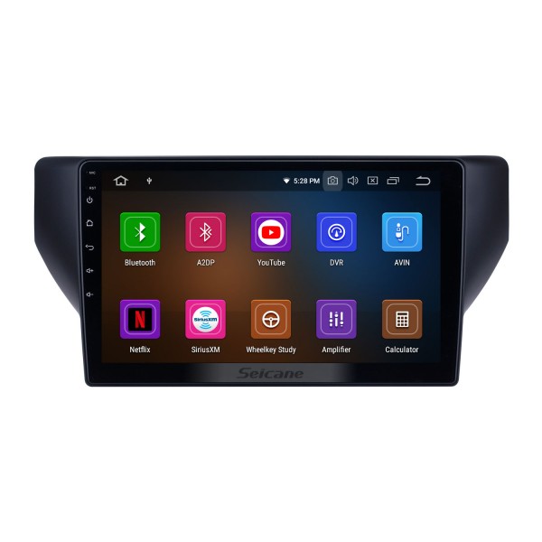 Tela sensível ao toque HD 10,1 polegadas Android 13.0 para FAW Haima M6 Rádio Sistema de navegação GPS Bluetooth Carplay suporte Câmera de backup