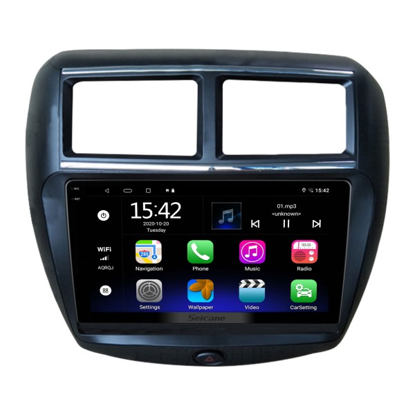 Android 13.0 HD Touchscreen 9 polegadas para 2012-2015 FAW V5 Rádio Sistema de Navegação GPS com suporte a Bluetooth Carplay câmera traseira