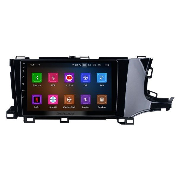 OEM Android 13.0 Para 2016 Honda Shuttle RHD Radio com Bluetooth 9 polegadas HD Touchscreen Sistema de navegação GPS Carplay suporte DSP