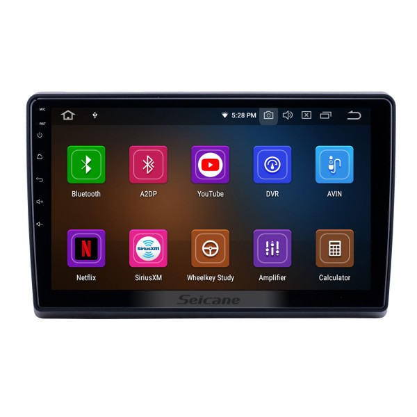 Rádio Android 13.0 de 10,1 polegadas para 2009-2019 Ford New Transit Bluetooth WIFI HD Touchscreen Navegação GPS Carplay Suporte USB TPMS DAB +