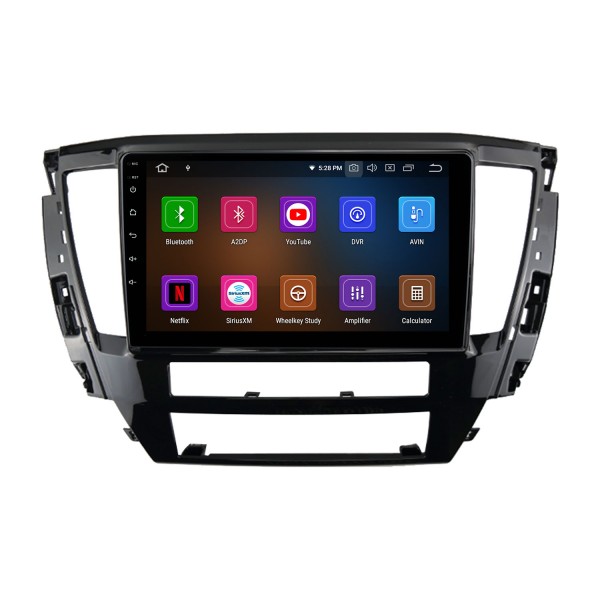 Android 13.0 para 2020 MITSUBISHI PAJERO SPORT Radio 10,1 polegadas Sistema de navegação GPS com Bluetooth HD Touchscreen Carplay suporte SWC