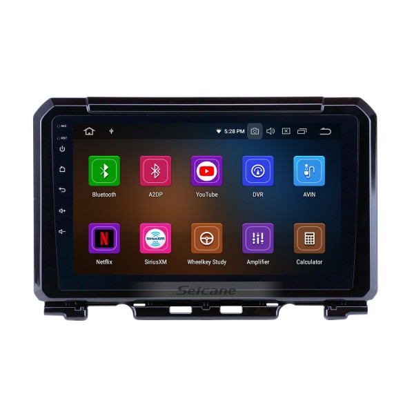 2019 Suzuki JIMNY Touchscreen Android 13.0 9 polegada Navegação GPS Rádio Bluetooth Multimedia Player Carplay Música suporte AUX Digital TV 1080 P