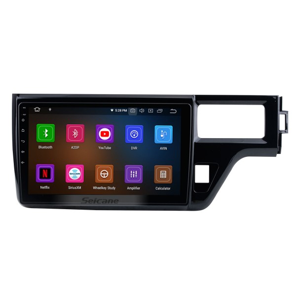 10,1 polegadas para 2015-2017 Honda Stepwgn RHD Radio Android 13.0 Sistema de navegação GPS com USB HD Touchscreen Bluetooth Carplay suporte OBD2 DSP