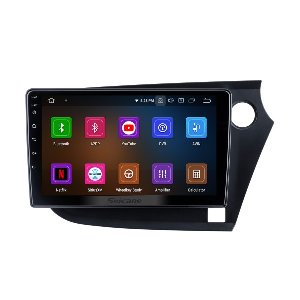 Andriod 13.0 HD Touchscreen de 9 polegadas 2009 Honda Insight Rádio do carro para dirigir à direita Sistema de navegação GPS com suporte para Bluetooth Carplay