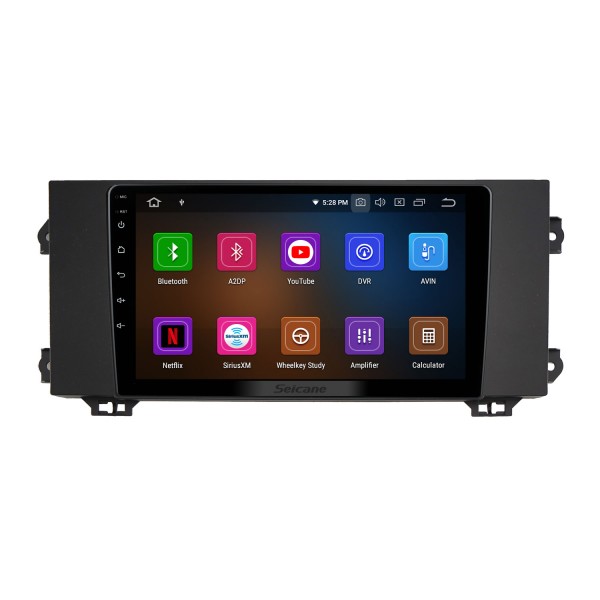 OEM Android 13.0 para 2018 ROVER MG6 Radio com Bluetooth 9 polegadas HD Touchscreen Sistema de navegação GPS Suporte para Carplay DSP
