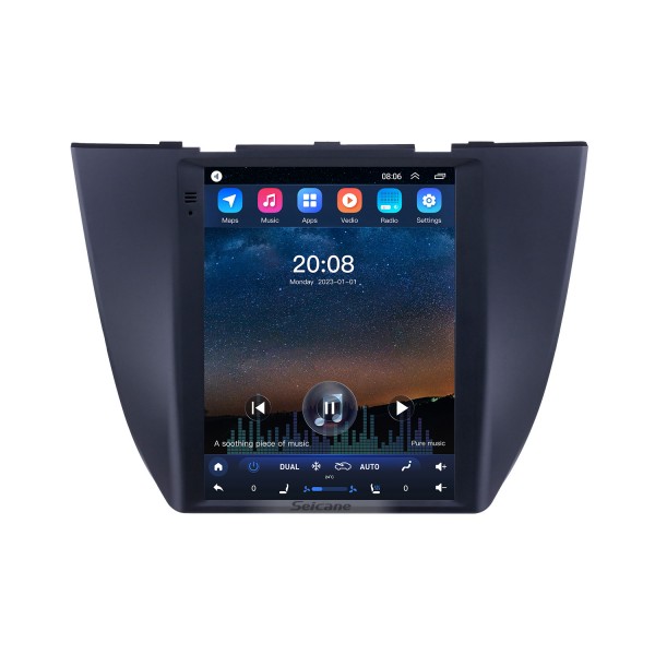 2017 mg zs 9.7 polegadas android 10.0 gps navegação rádio com hd touchscreen bluetooth wifi aux suporte carplay câmera retrovisor