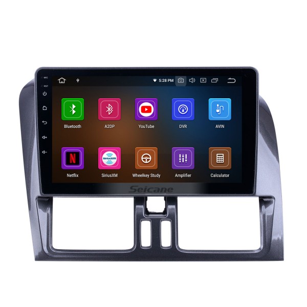 Para 2008 2009 2010-2016 Volvo XC60 Rádio 9 polegadas Android 13.0 HD Touchscreen Bluetooth com navegação GPS Carplay suporte SWC