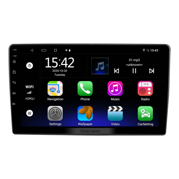 Carplay Android 13.0 9 polegadas HD Touchscreen GPS Navigation Radio para 2007 2008 2009-2011 FORD MONDEO C-MAX Kuga com suporte Bluetooth Câmera retrovisora