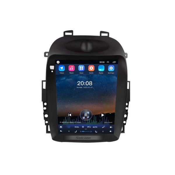 Tela sensível ao toque hd para 2011-2014 baojun 630 rádio android 10.0 9.7 polegadas sistema de navegação gps com suporte usb bluetooth tv digital carplay