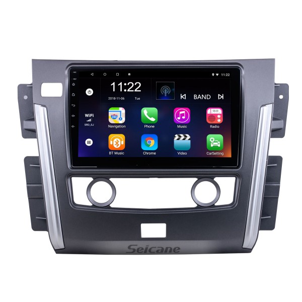 10.1 polegada android 13.0 para 2015 nissan patrulha rádio sistema de navegação gps com hd touchscreen suporte bluetooth carplay