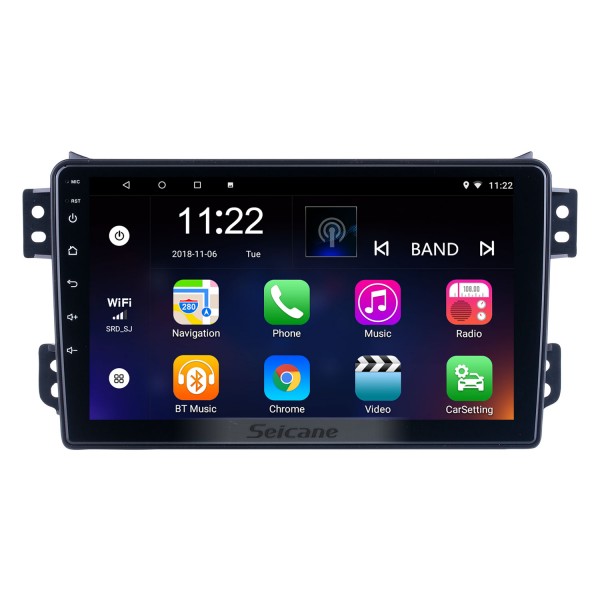 Para 2008-2014 OPEL Agila 2008-2012 SUZUKI Rádio Splash Ritz Android 13.0 HD Touchscreen Sistema de navegação GPS de 9 polegadas com suporte a WIFI Bluetooth Carplay DVR