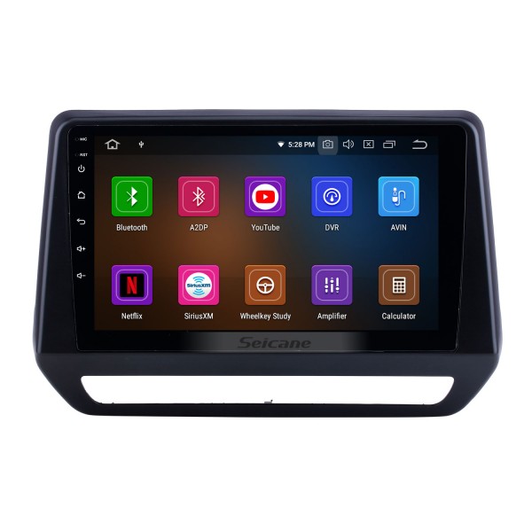 Android 13.0 para 2019 Renault Triber Rádio 9 polegadas GPS Navegação Bluetooth HD Touchscreen USB Carplay suporte DVR DAB + OBD2 SWC