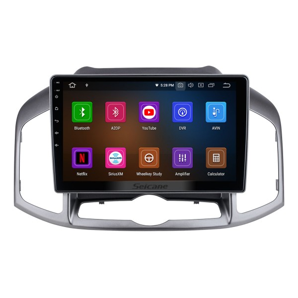 Para 2011-2017 Chevrolet Captiva Radio Android 13.0 HD Touchscreen de 10,1 polegadas com Bluetooth GPS Navigation System Carplay compatível com 1080P